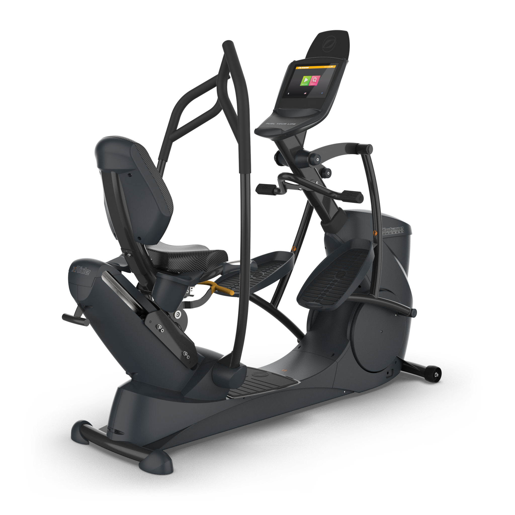 Octane xRide xR6 Recumbent Elliptical | 10” Touchscreen | Fitness