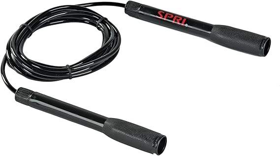Spri Stretch Rope SPRI Speed Jump Rope – Adjustable | Fitness 4 Home Superstore