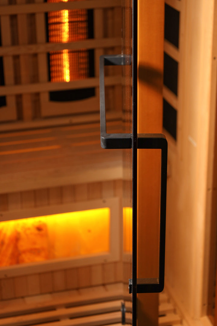 Reserve Edition 2 Person Full Spectrum Sauna with Himalayan Salt Bar