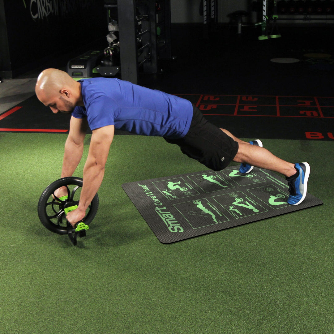 Prism Smart Core Ab Wheel With Mat
