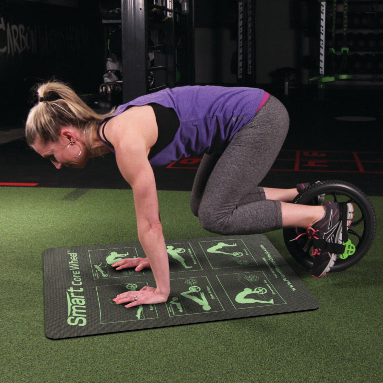 Prism Smart Core Ab Wheel With Mat