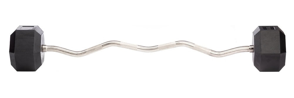 Hampton Fixed Dura-Barbells | CURL | 20-110 LB SET