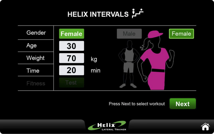 HLT3500-3D Lateral Elliptical Trainer