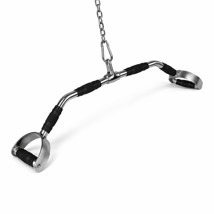 34" Revolving Pro Style Lat Bar w/ Ergo Grips