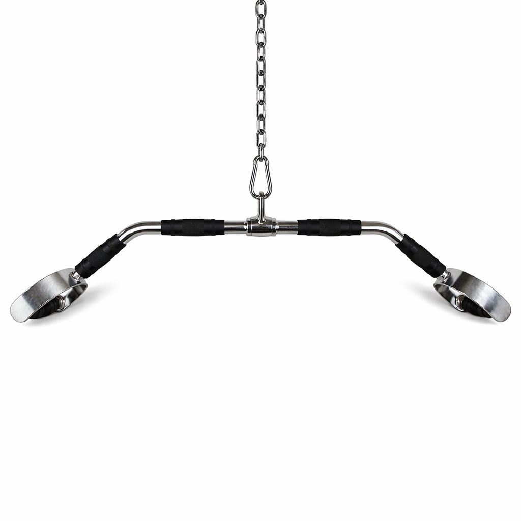 34" Revolving Pro Style Lat Bar w/ Ergo Grips
