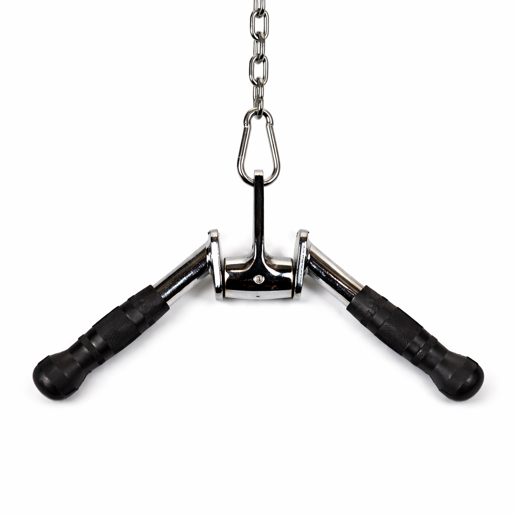 Revolving Triceps Press Down Bar w/ Ergo Grips