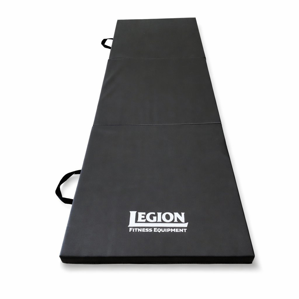 Tri-Fold Exercise Mat w/ Handles - 72” × 24” × 1.5”