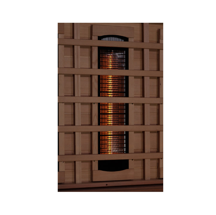 Reserve Edition 6 Person Near Zero EMF Full Spectrum Sauna with Himalayan Salt Bars