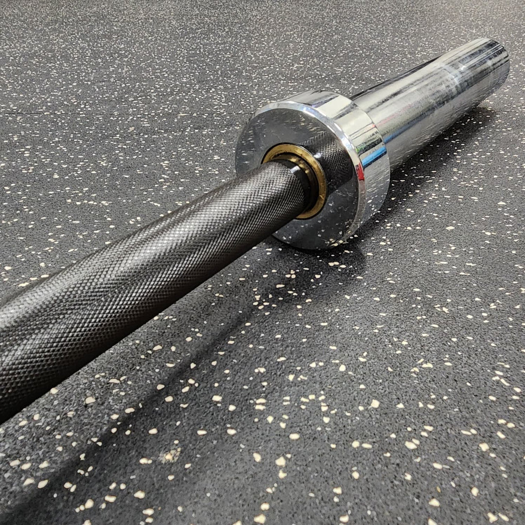 6' Olympic Bar - 500lb, 28mm, Black
