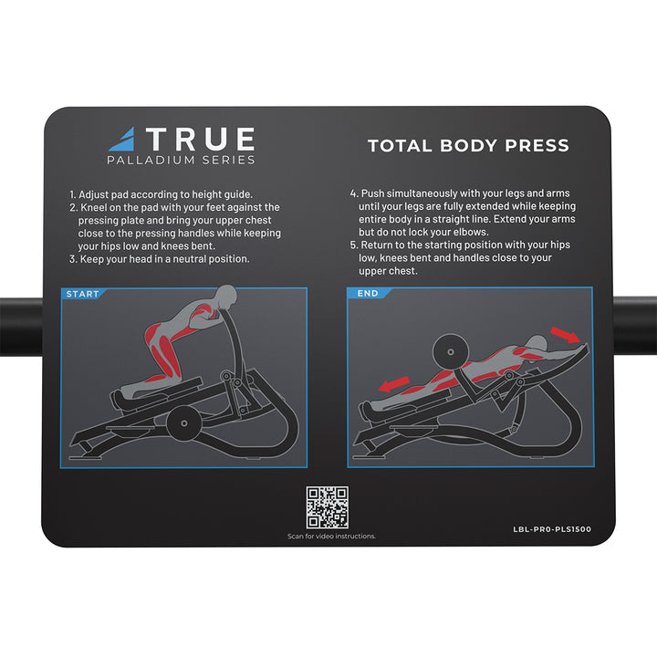 TRUE PLS-1500 Total Body Press