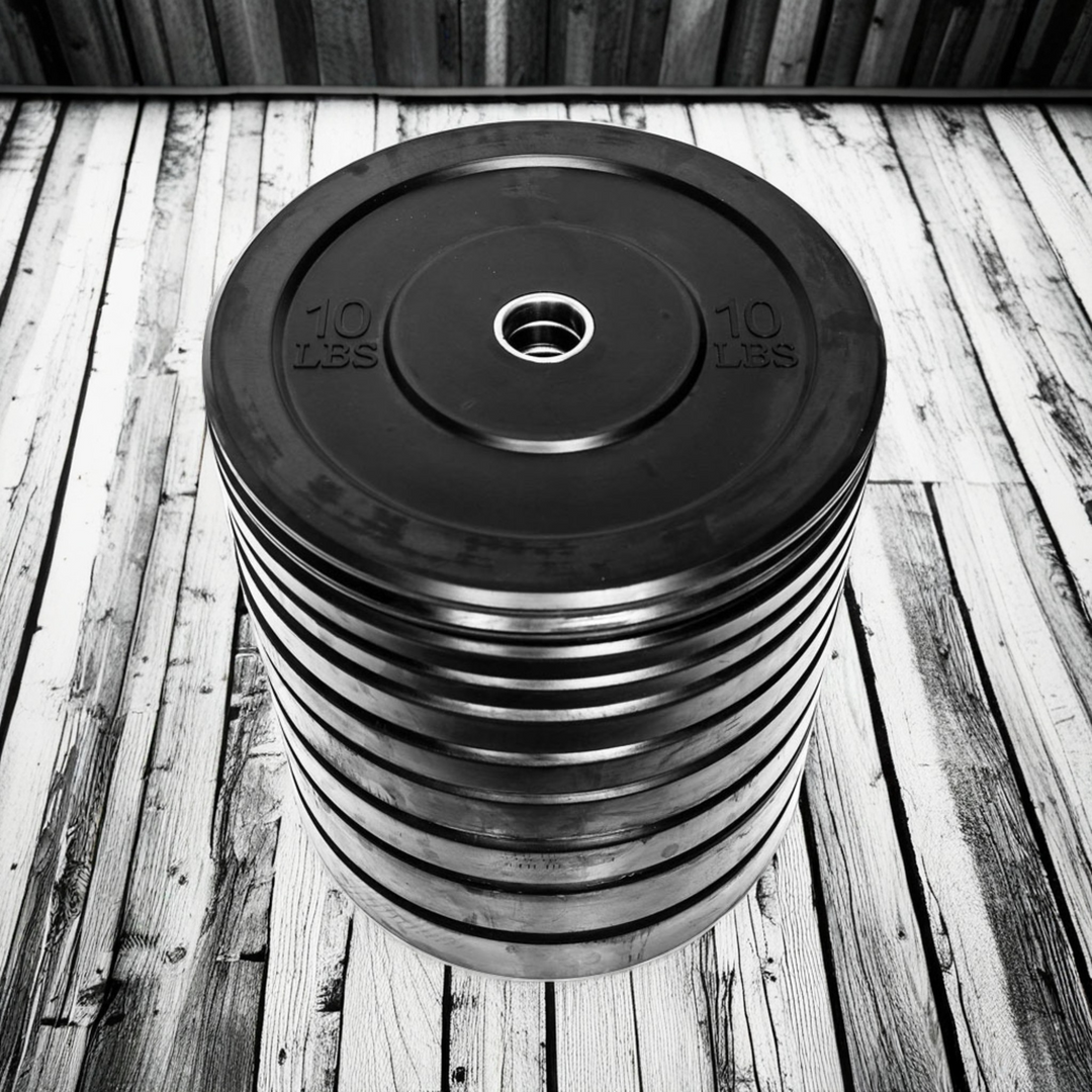 Legion 260lb Olympic Rubber Bumper Plate Set