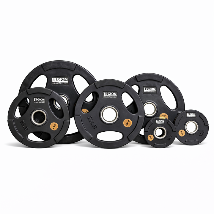 Legion Olympic Rubber Grip Plates