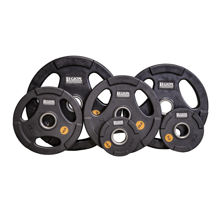Legion Olympic Rubber Grip Plates