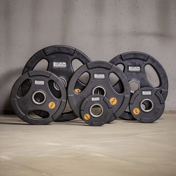 Legion Olympic Rubber Grip Plates