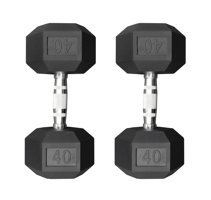 Legion Rubber Hex Dumbbell Set (5–100lb)