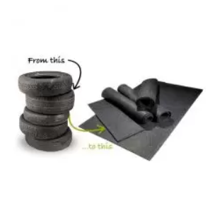 Legion Rolled Rubber Flooring