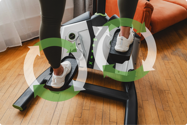 H1000-3D Lateral Elliptical Trainer