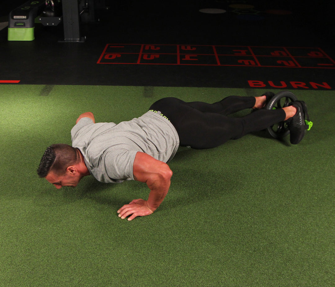 Prism Smart Core Ab Wheel With Mat