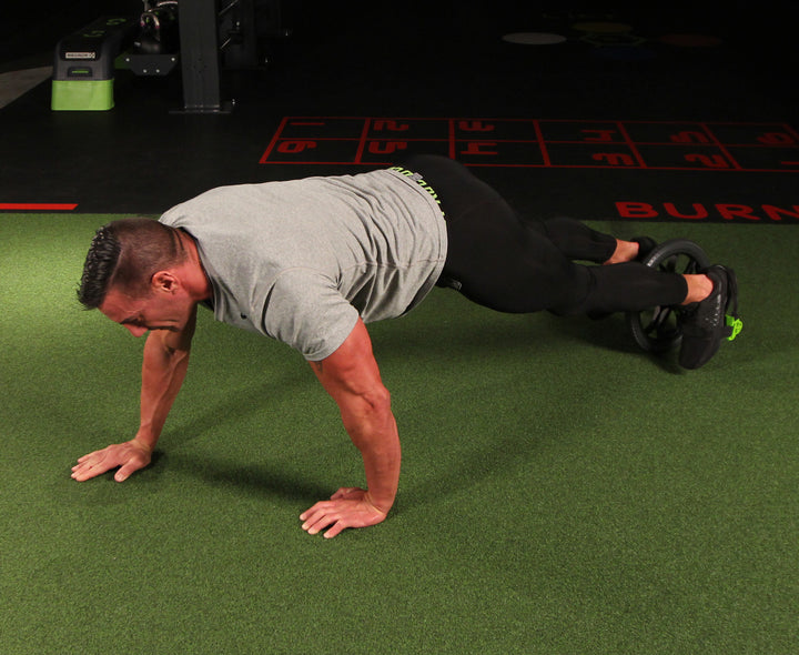 Prism Smart Core Ab Wheel With Mat