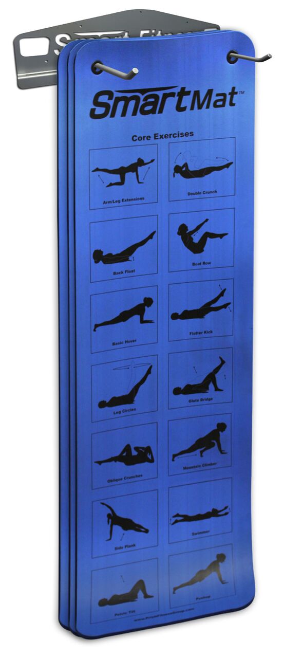 Mat Rack Wall Mounted Commercial Package 10 Mat Package