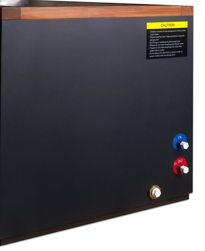 Dynamic Cold Therapy “CUBOID” 304 Stainless Steel Cold Plunge