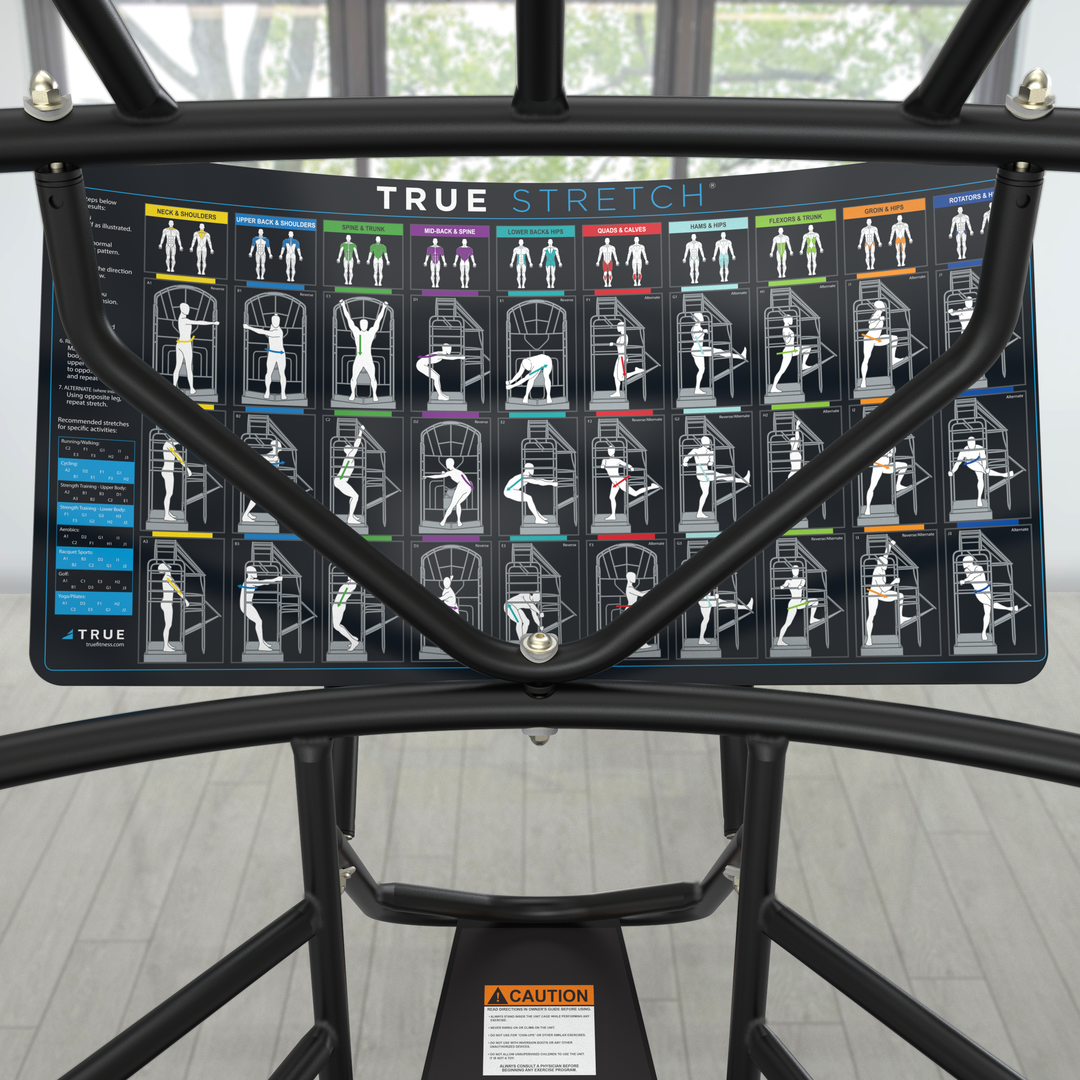 True Stretch Device TRUE Stretch Pro | Extra-Tall Commercial Stretching System – Fitness 4 ...