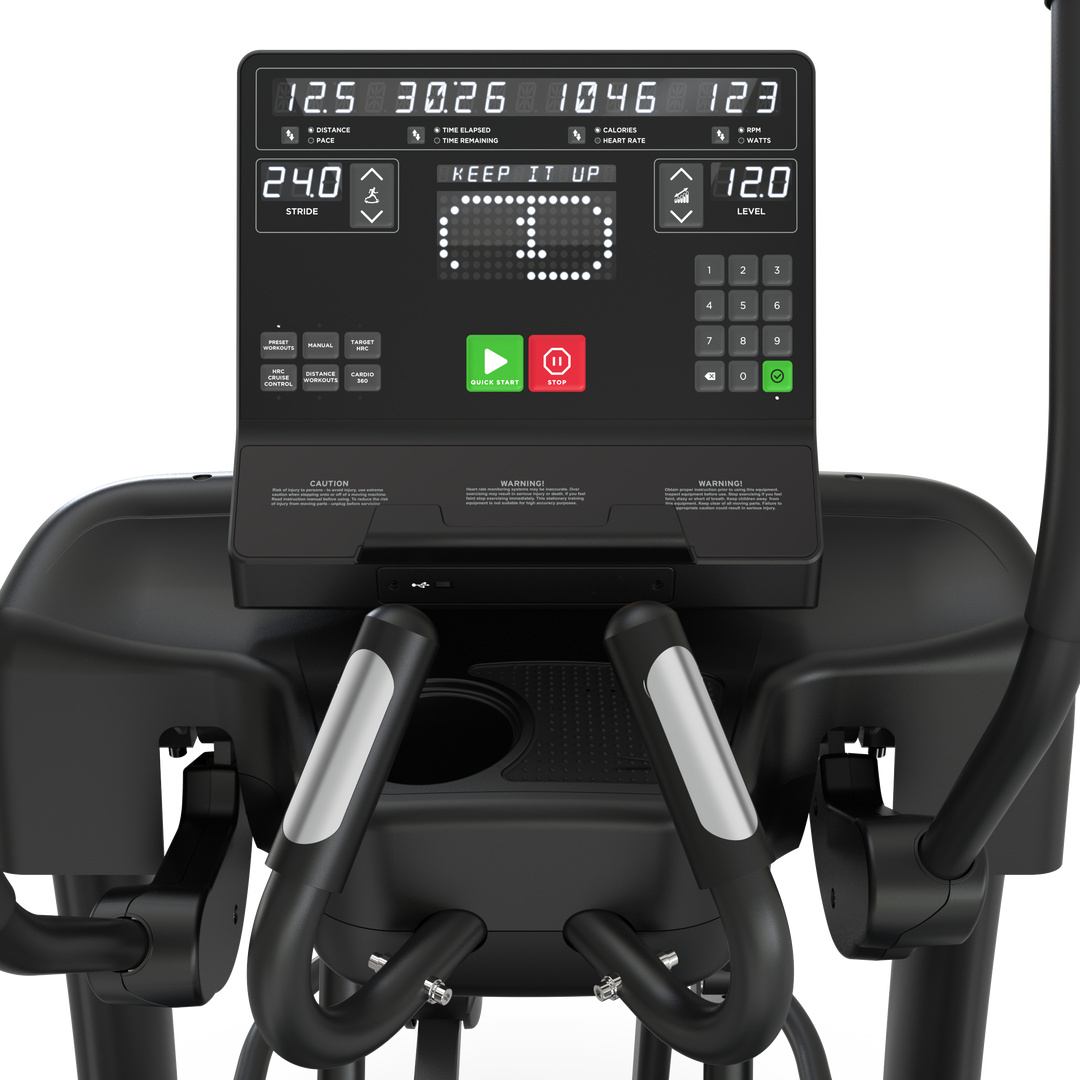 Spectrum Adjustable Stride Elliptical