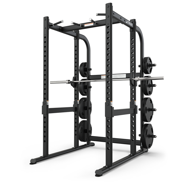 TRUE XFW-7900 Power Rack With Plate Holders