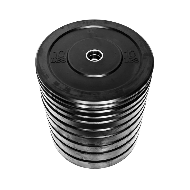 Legion 260lb Olympic Rubber Bumper Plate Set