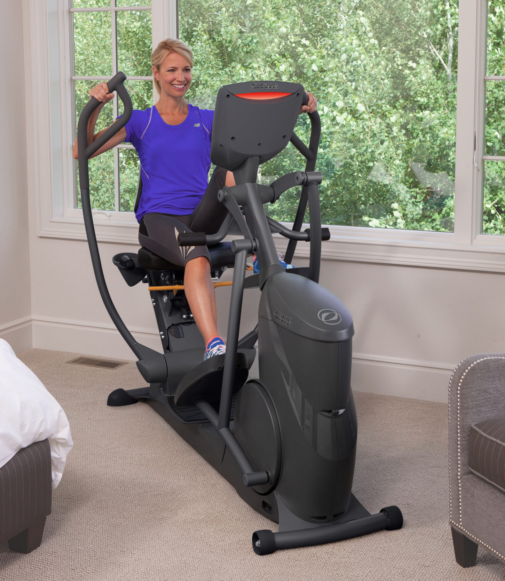 Octane xRide xR6 Recumbent Elliptical | 10” Touchscreen | Fitness