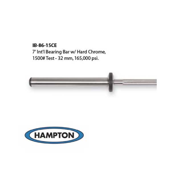 Hampton Olympic bar IB-86-15CE - Available at Fitness 4 Home Superstore - Chandler, Phoenix, and Scottsdale, AZ. Locations close to Tempe, Peoria, Glendale, & Mesa!