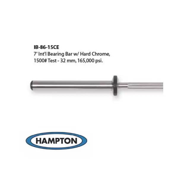 Hampton Olympic bar IB-86-15CE - Available at Fitness 4 Home Superstore - Chandler, Phoenix, and Scottsdale, AZ. Locations close to Tempe, Peoria, Glendale, & Mesa!