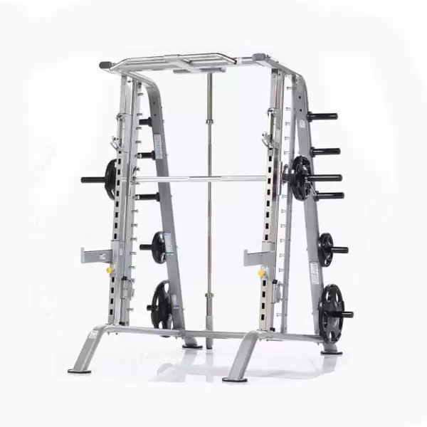TuffStuff CSM-600 Smith Machine / Half Cage Combo   - Commercial Gym Equipment from Commercial Fitness Superstore of Arizona.