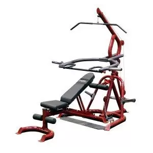 Body Solid GLGS100P4 Corner Leverage Gym Package