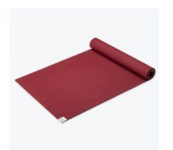 SPRI Power-Grip Yoga Mat 4mm 24x68 Cranberry