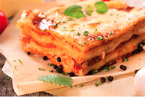 Spinach and Mushroom Lasagna