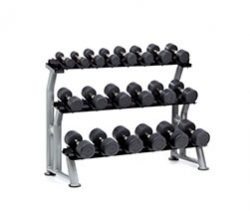 Hampton Dura-Pro Dumbbells Horizontal Racking Club Pack