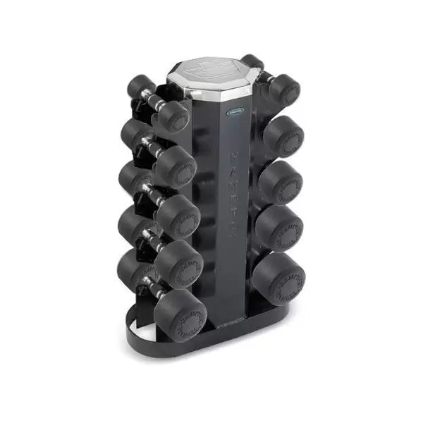 Hampton Dura-Pro Dumbbells Vertical Racking Club Pack