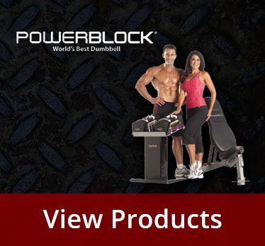 PowerBlock Dumbbells & Kettlebells - available at Fitness 4 Home Superstore