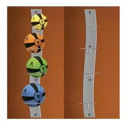 Prism Fitness Group – Wall Mounted Medicine Ball Rack
