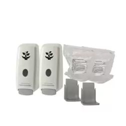 The Cleaning Station - Wall Mounted Dispensers Twin Pack