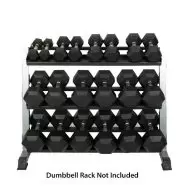Fitness Products Direct Rubber Hex Dumbbells