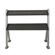 Fitness Products Direct - 3 Tier Dumbbell/ Kettlebell Rack