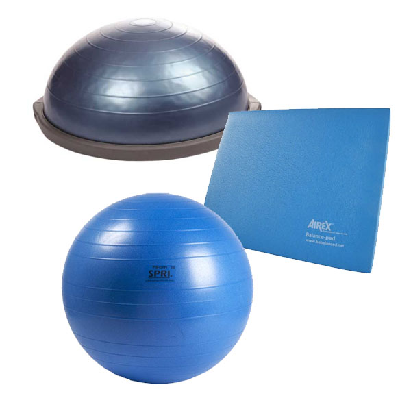 Balance & Stability Training - Available at Fitness 4 Home Superstore - Chandler, Phoenix, and Scottsdale, AZ. Locations close to Tempe, Peoria, Glendale, & Mesa!