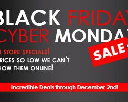 Black Friday - Cyber Monday Savings at Fitness 4 Home